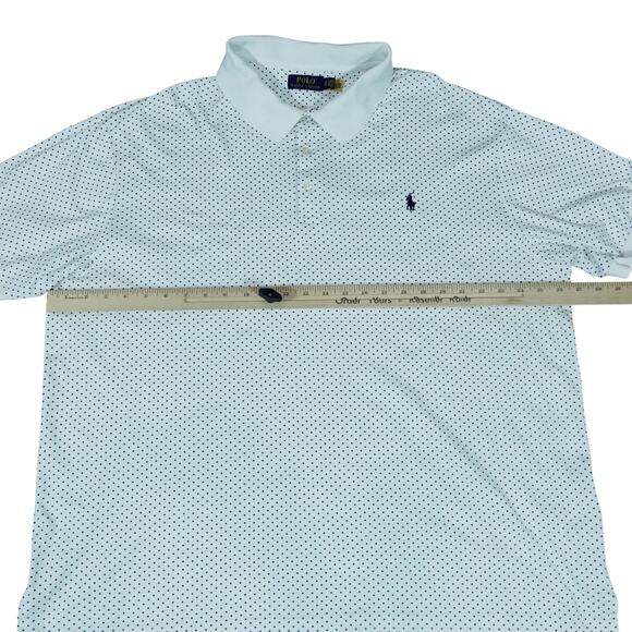 Ralph Lauren Polka Dot Geometric Golf Polo Shirt 2XB - Picture 4 of 7